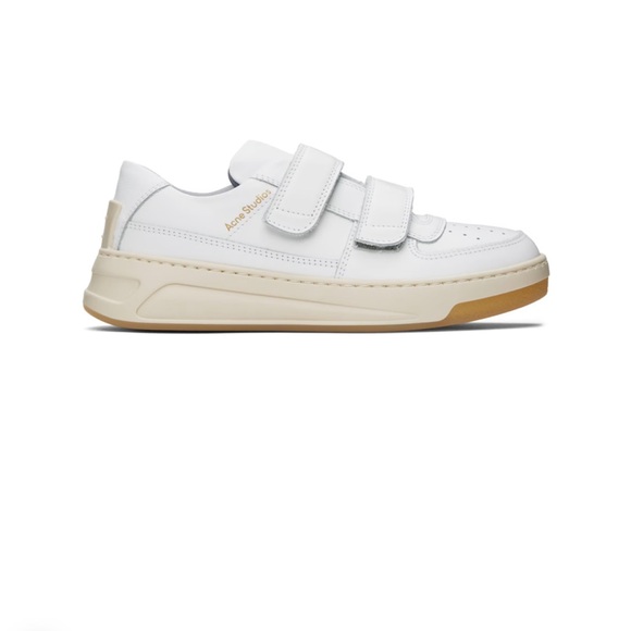 ACNE STUDIOS
White Velcro Strap Sneakers - Picture 1 of 5